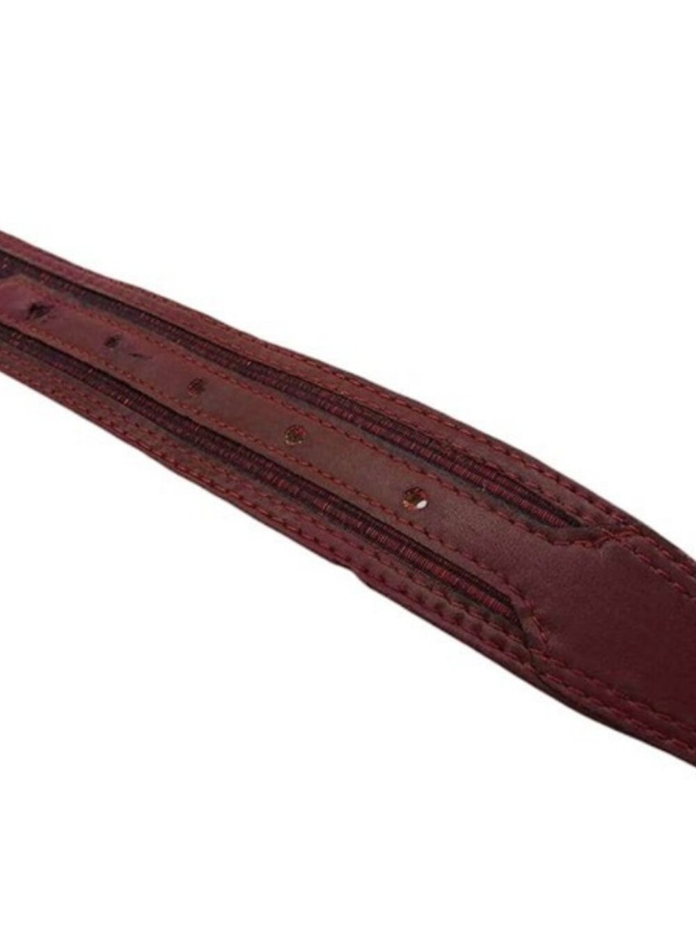 CELINE belt Red Black Gold Women Authentic secondhand - Picture 2 of 3